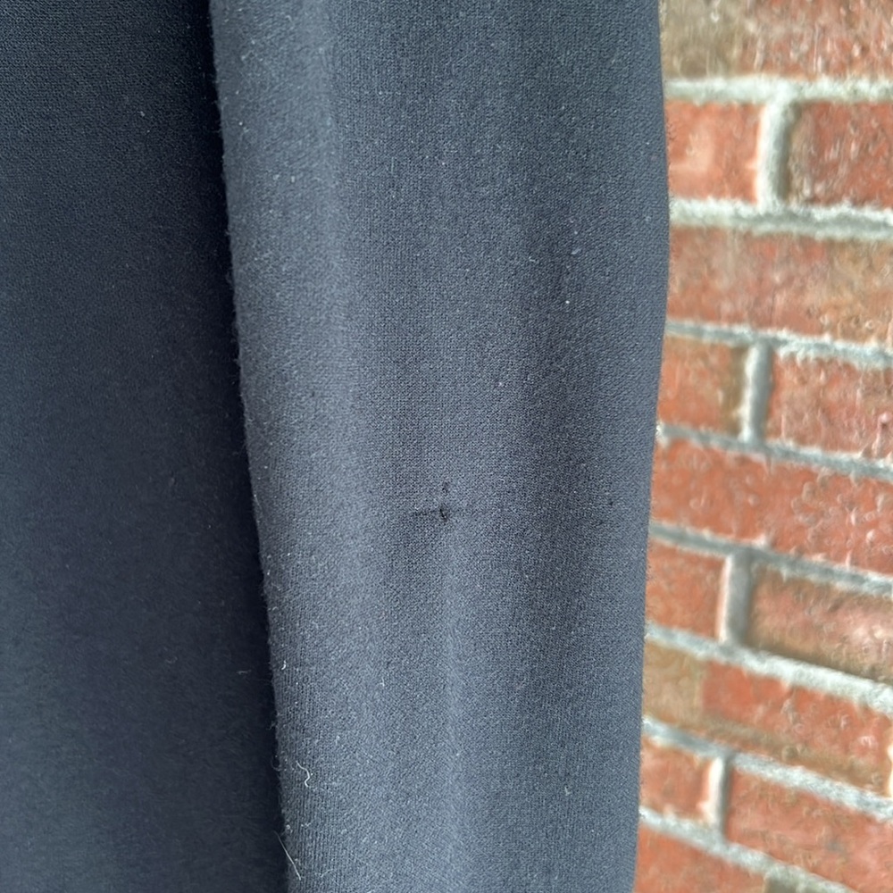 Vintage Go Vicki! Black Long Sleeve Drop Waist Dress size 4 - Picture 6 of 9
